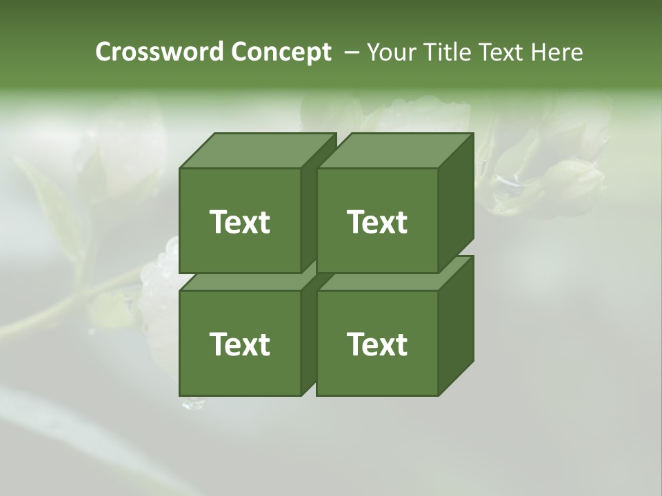 Small Hand Conceptual PowerPoint Template