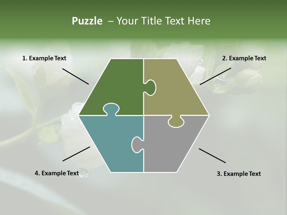 Small Hand Conceptual PowerPoint Template