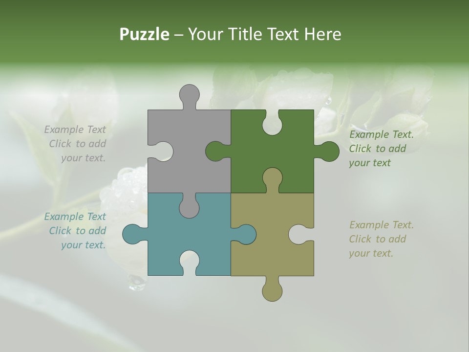 Small Hand Conceptual PowerPoint Template