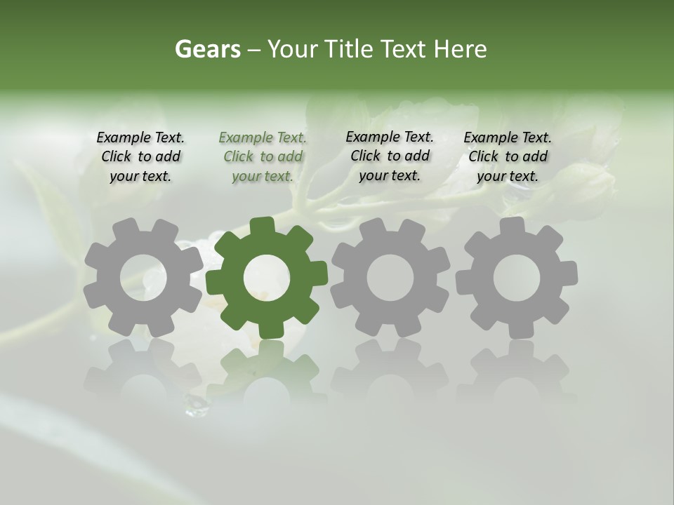 Small Hand Conceptual PowerPoint Template