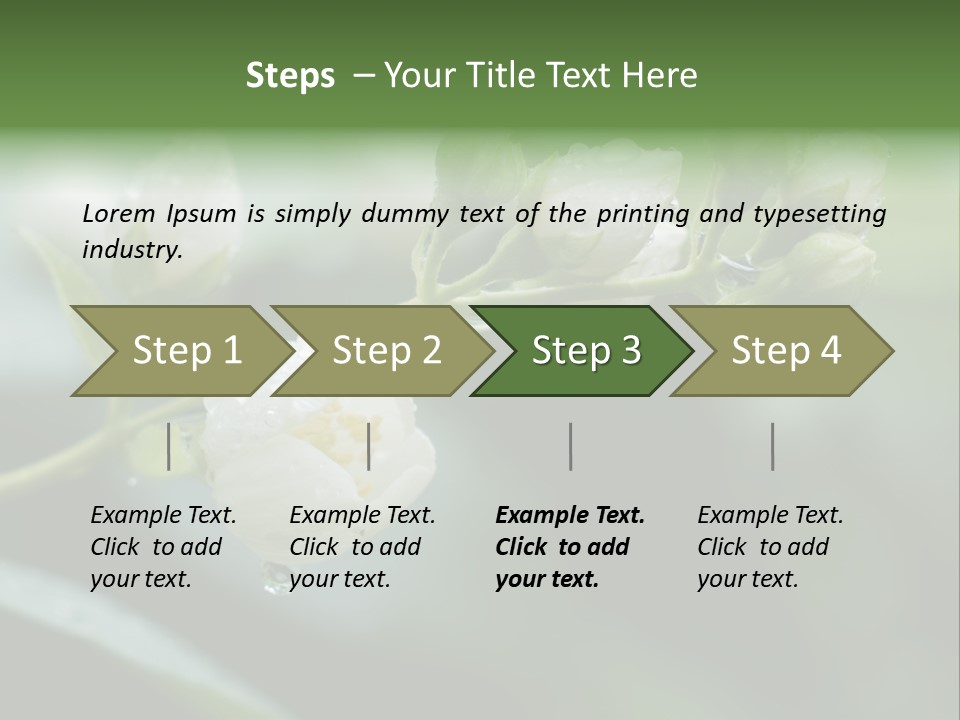 Small Hand Conceptual PowerPoint Template