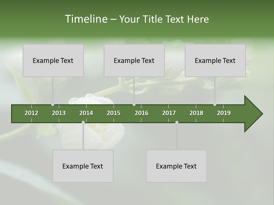 Small Hand Conceptual PowerPoint Template