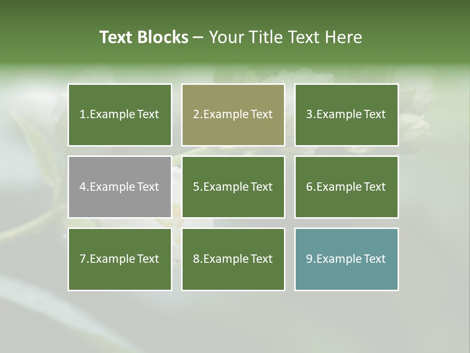 Small Hand Conceptual PowerPoint Template