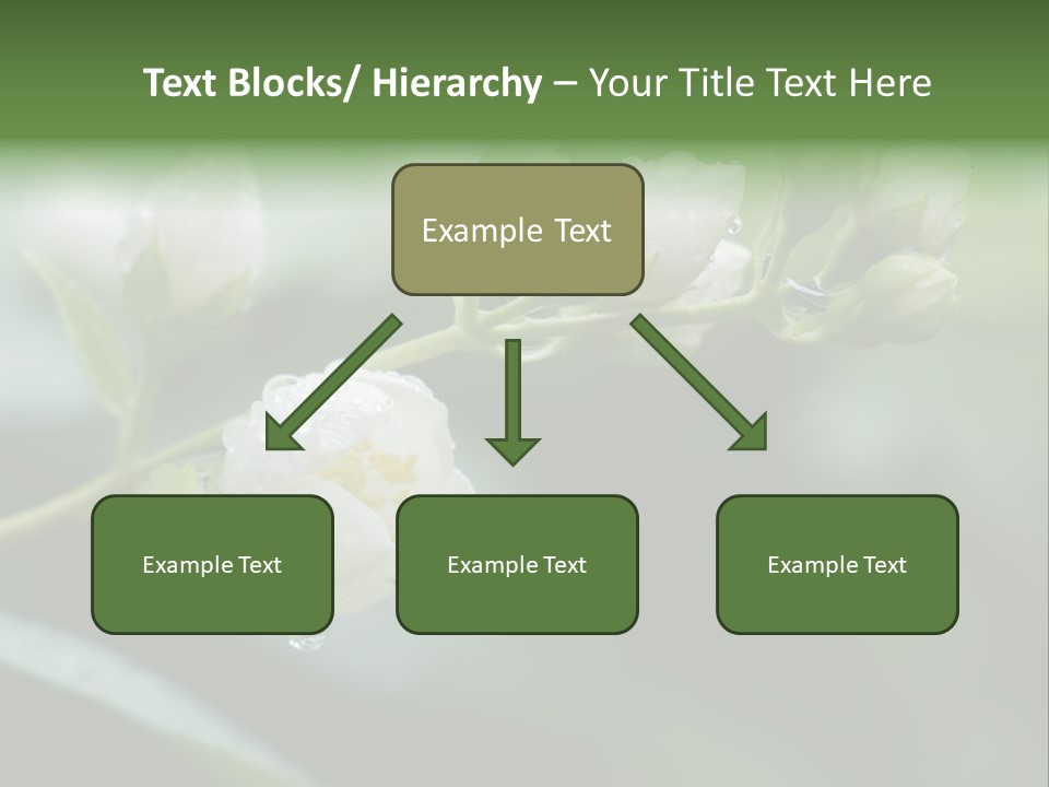 Small Hand Conceptual PowerPoint Template