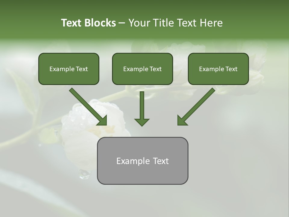 Small Hand Conceptual PowerPoint Template