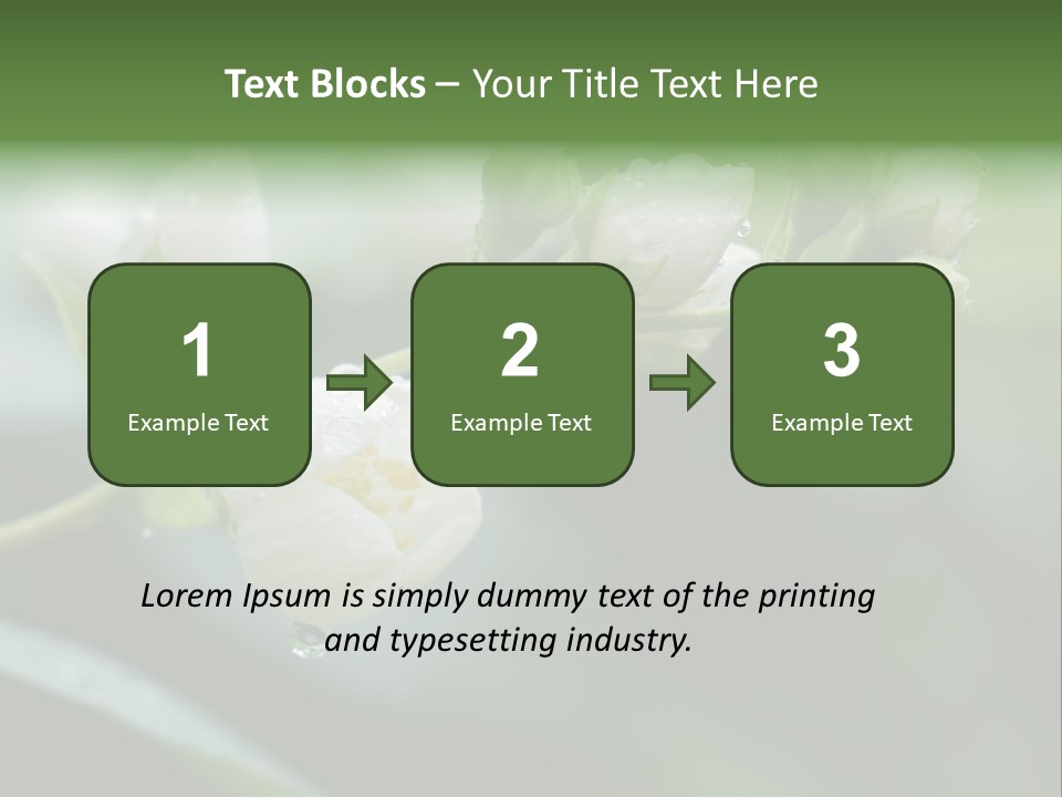 Small Hand Conceptual PowerPoint Template