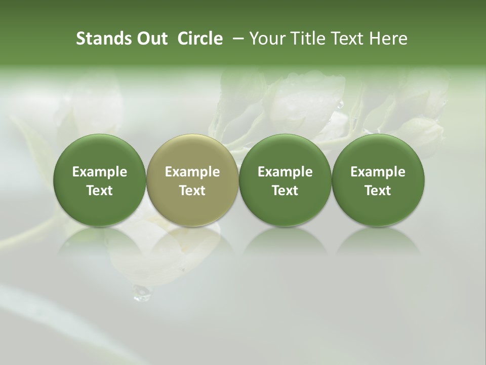 Small Hand Conceptual PowerPoint Template