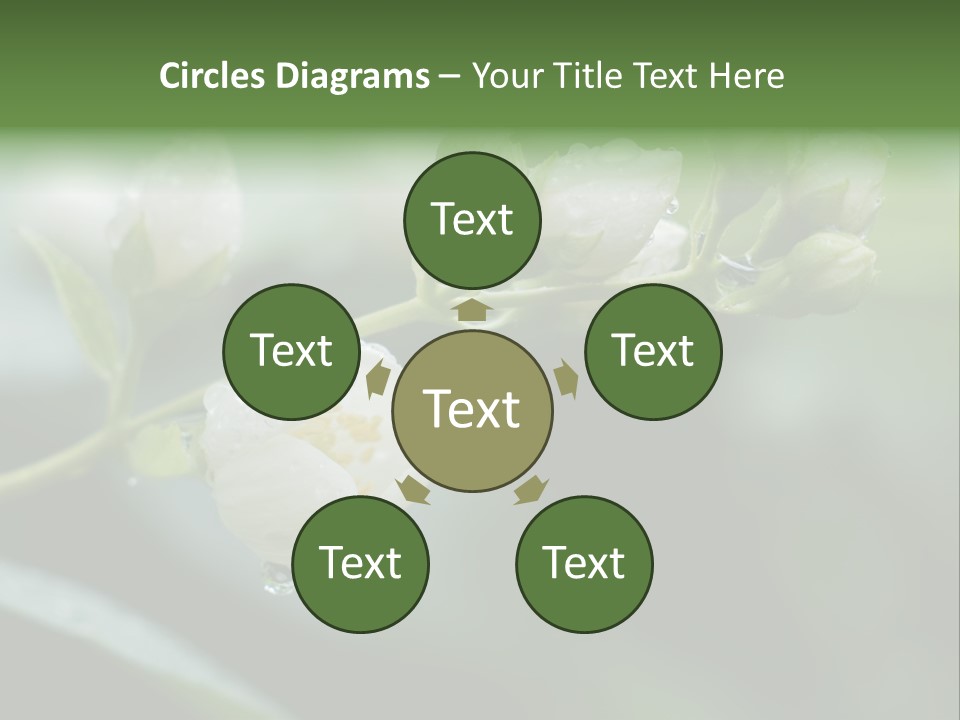 Small Hand Conceptual PowerPoint Template