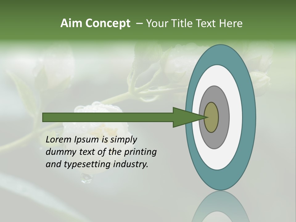 Small Hand Conceptual PowerPoint Template