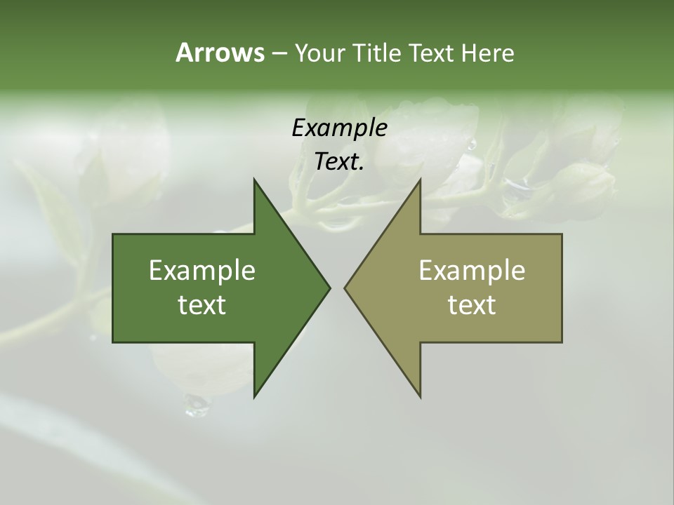 Small Hand Conceptual PowerPoint Template