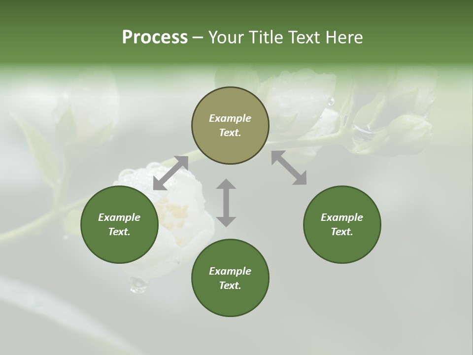 Small Hand Conceptual PowerPoint Template