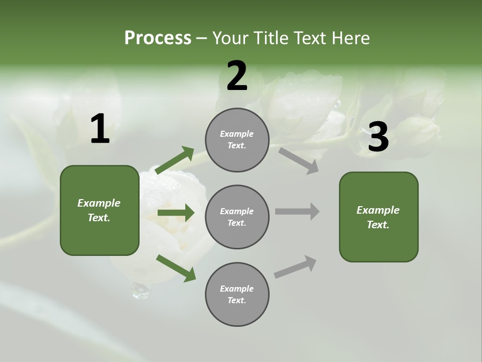 Small Hand Conceptual PowerPoint Template