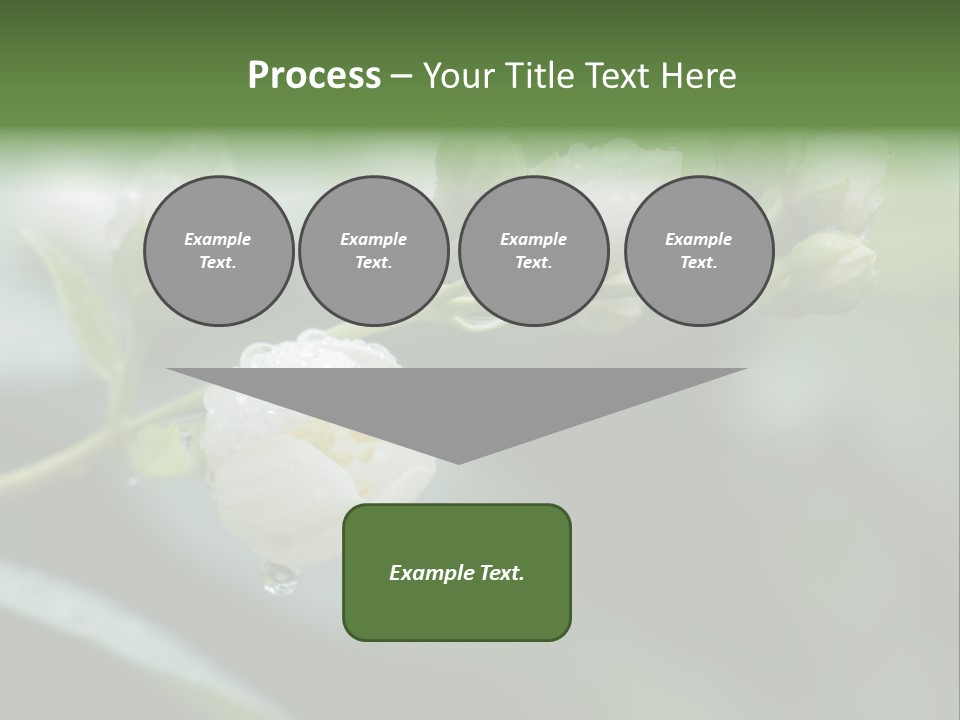 Small Hand Conceptual PowerPoint Template