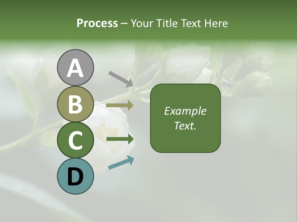 Small Hand Conceptual PowerPoint Template