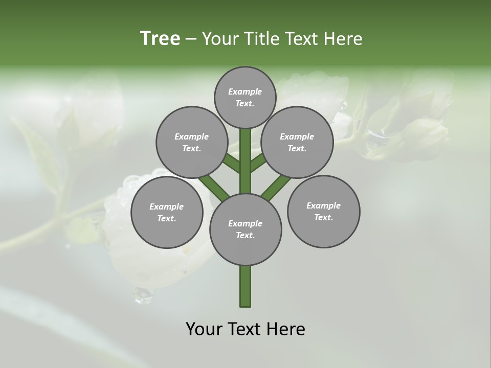 Small Hand Conceptual PowerPoint Template
