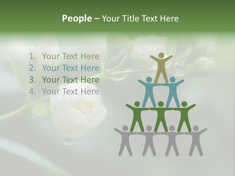 Small Hand Conceptual PowerPoint Template