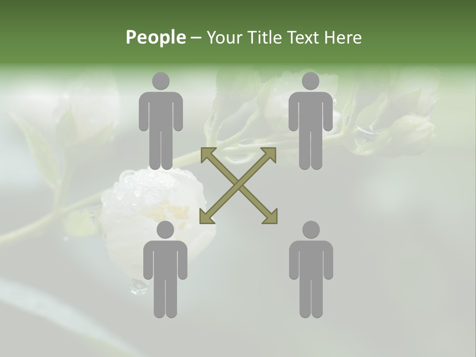 Small Hand Conceptual PowerPoint Template