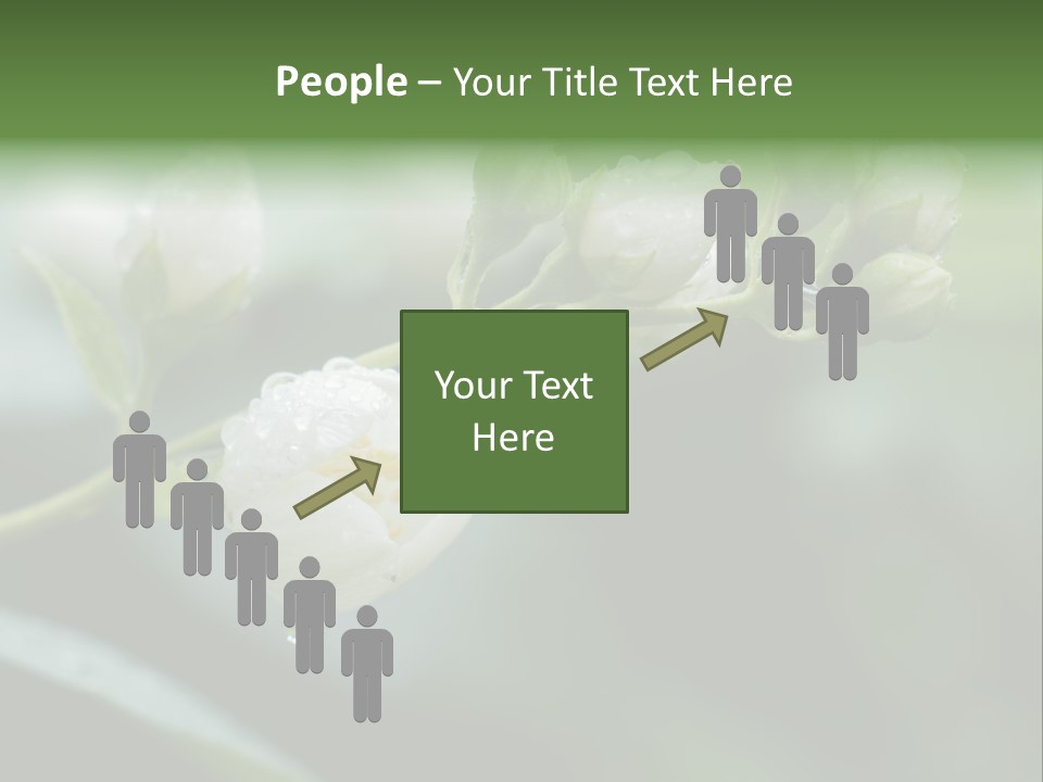 Small Hand Conceptual PowerPoint Template