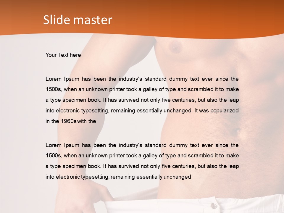 Finance Hand Purchase PowerPoint Template