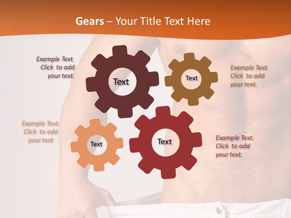 Finance Hand Purchase PowerPoint Template