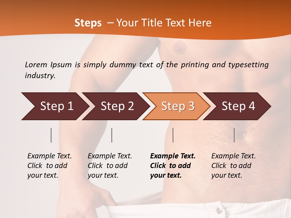 Finance Hand Purchase PowerPoint Template