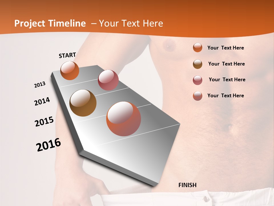 Finance Hand Purchase PowerPoint Template