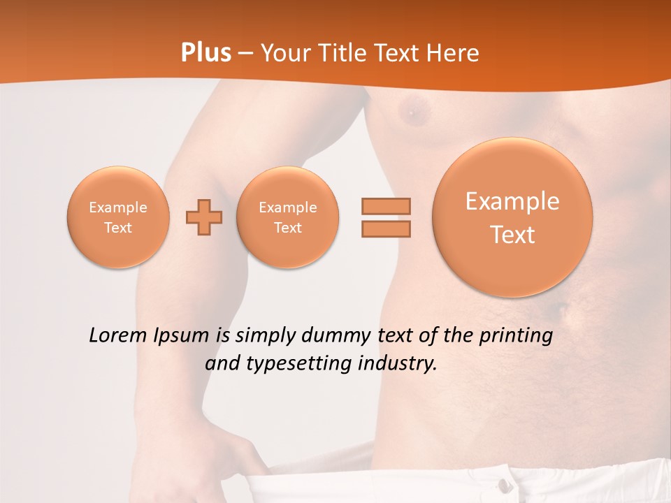 Finance Hand Purchase PowerPoint Template