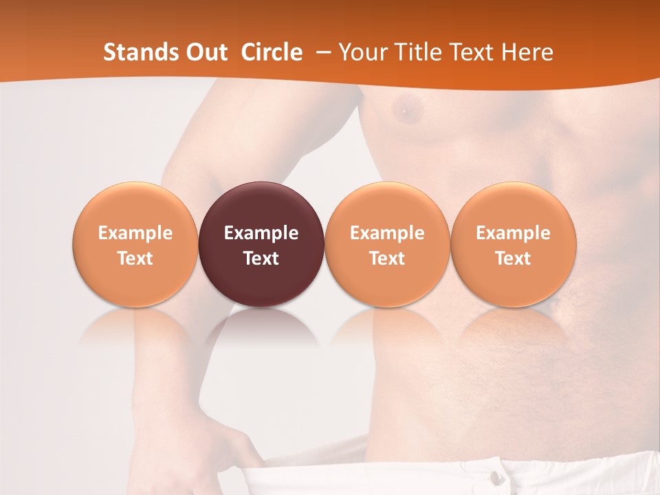 Finance Hand Purchase PowerPoint Template