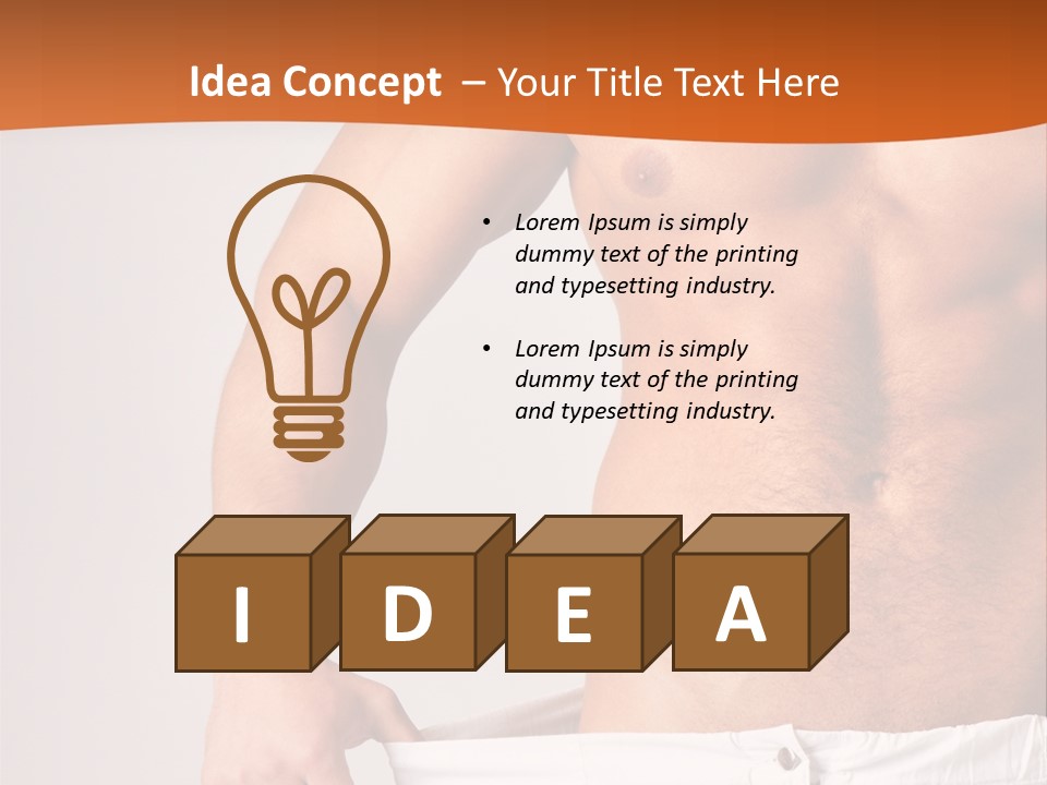 Finance Hand Purchase PowerPoint Template