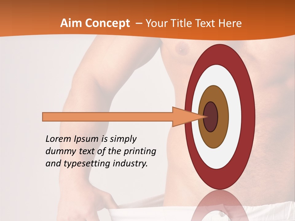 Finance Hand Purchase PowerPoint Template