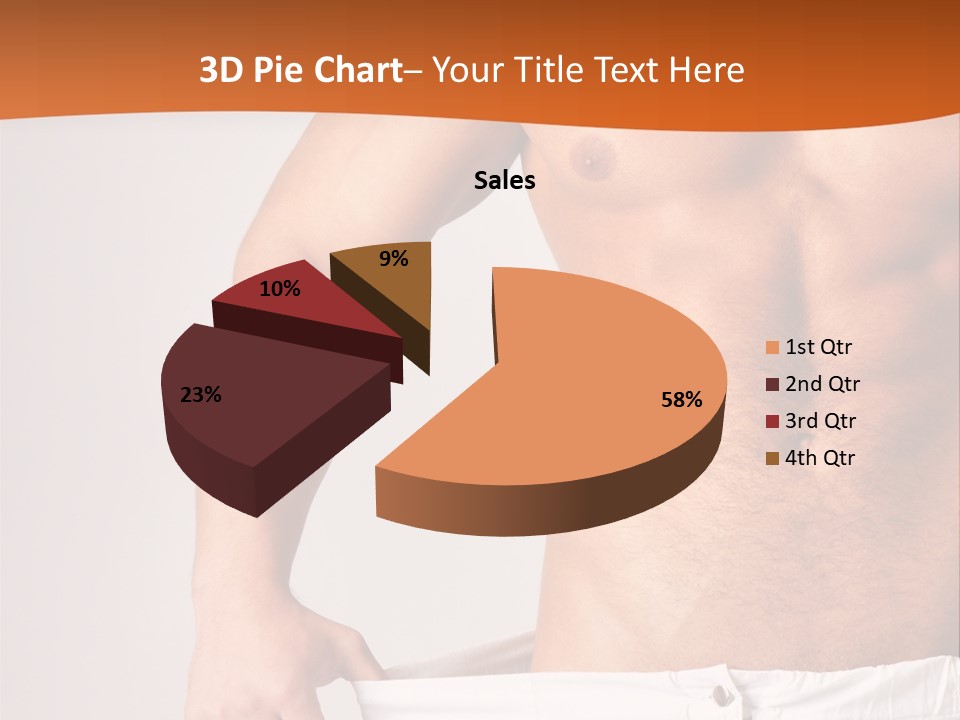 Finance Hand Purchase PowerPoint Template