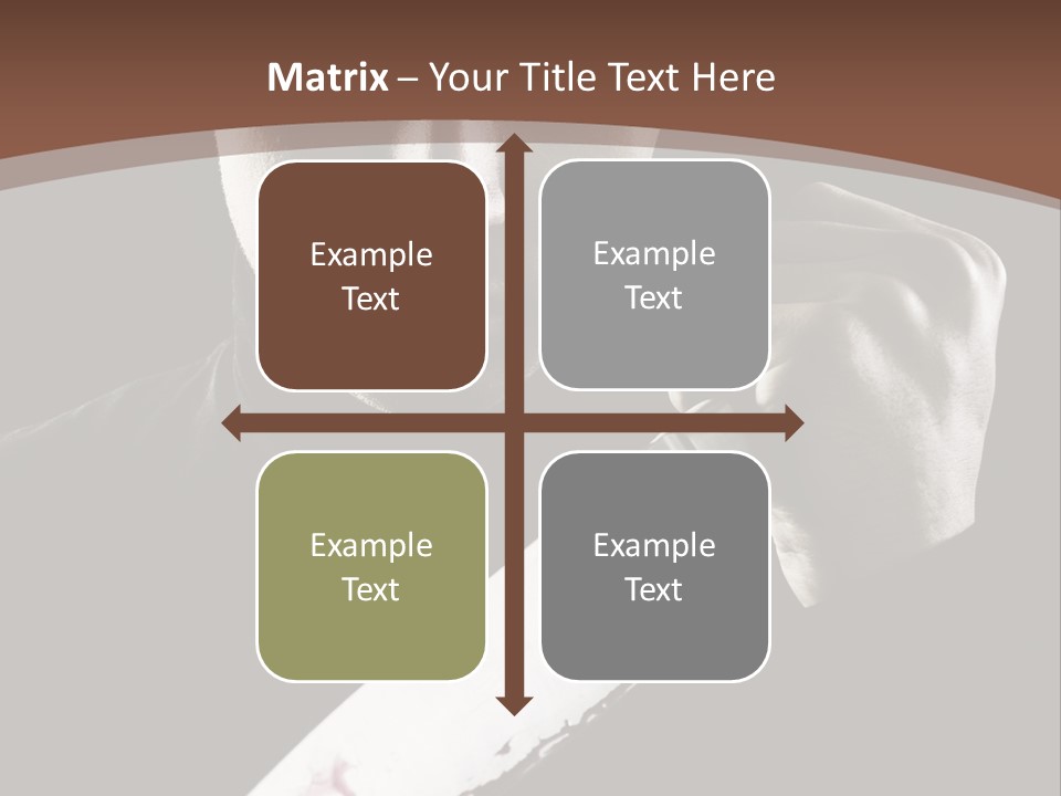 Architecture Agent Human Hand PowerPoint Template