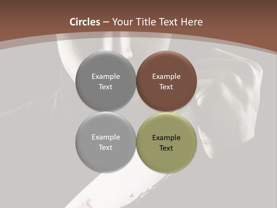 Architecture Agent Human Hand PowerPoint Template