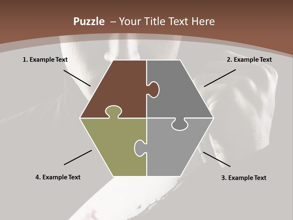 Architecture Agent Human Hand PowerPoint Template