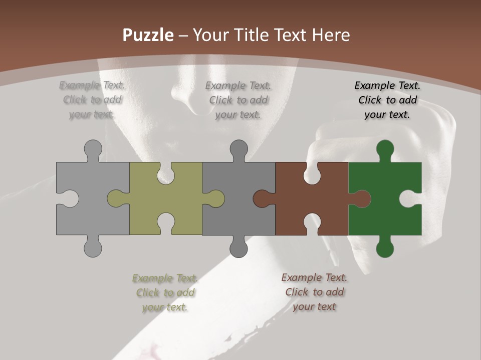 Architecture Agent Human Hand PowerPoint Template