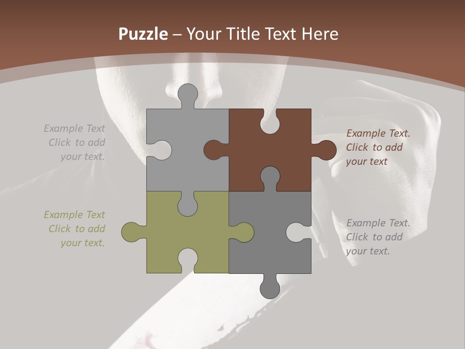 Architecture Agent Human Hand PowerPoint Template