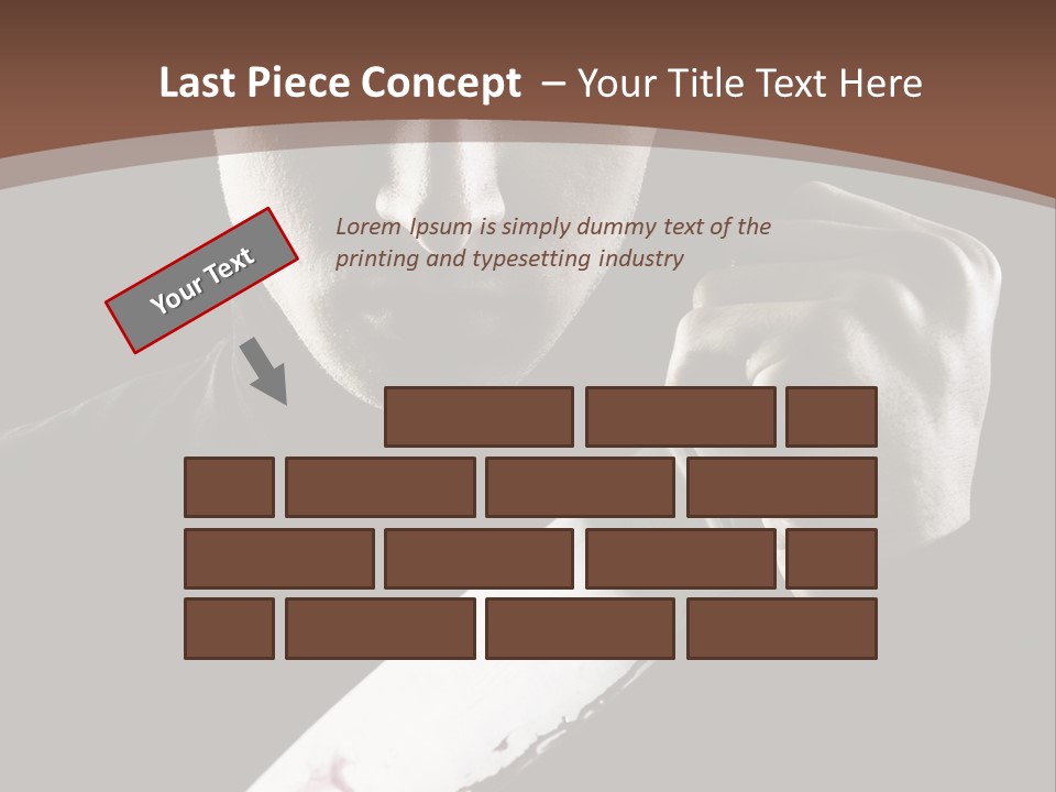 Architecture Agent Human Hand PowerPoint Template