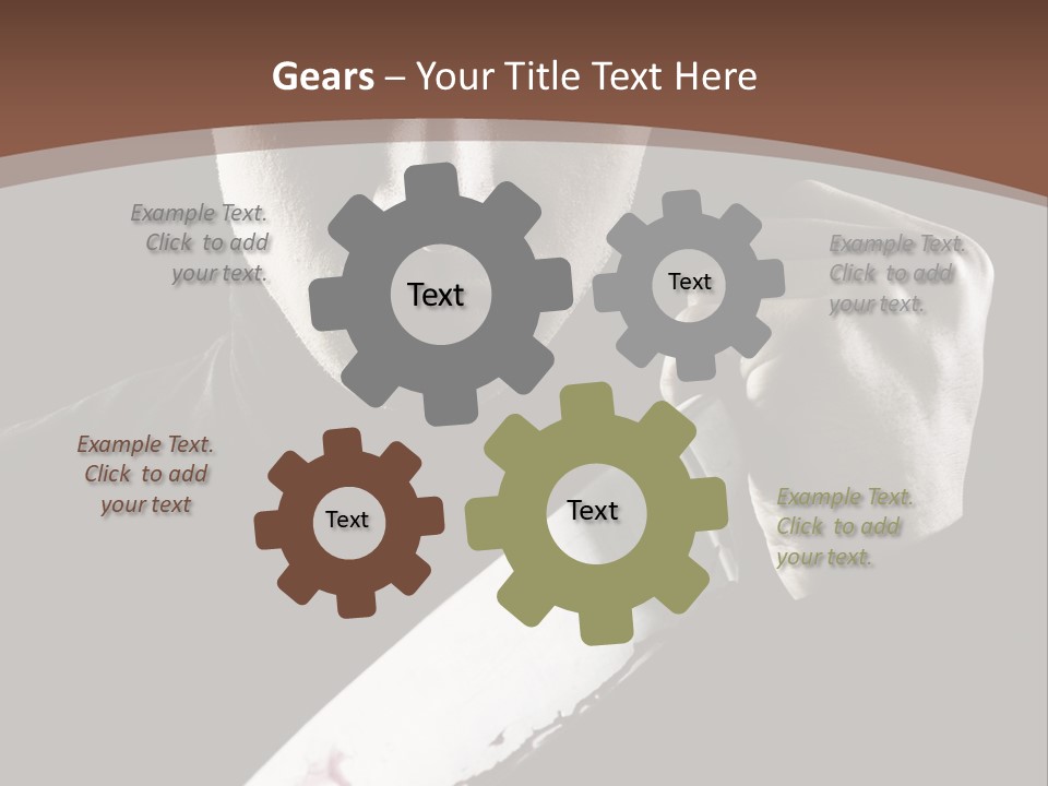 Architecture Agent Human Hand PowerPoint Template