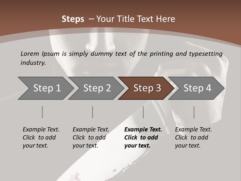 Architecture Agent Human Hand PowerPoint Template