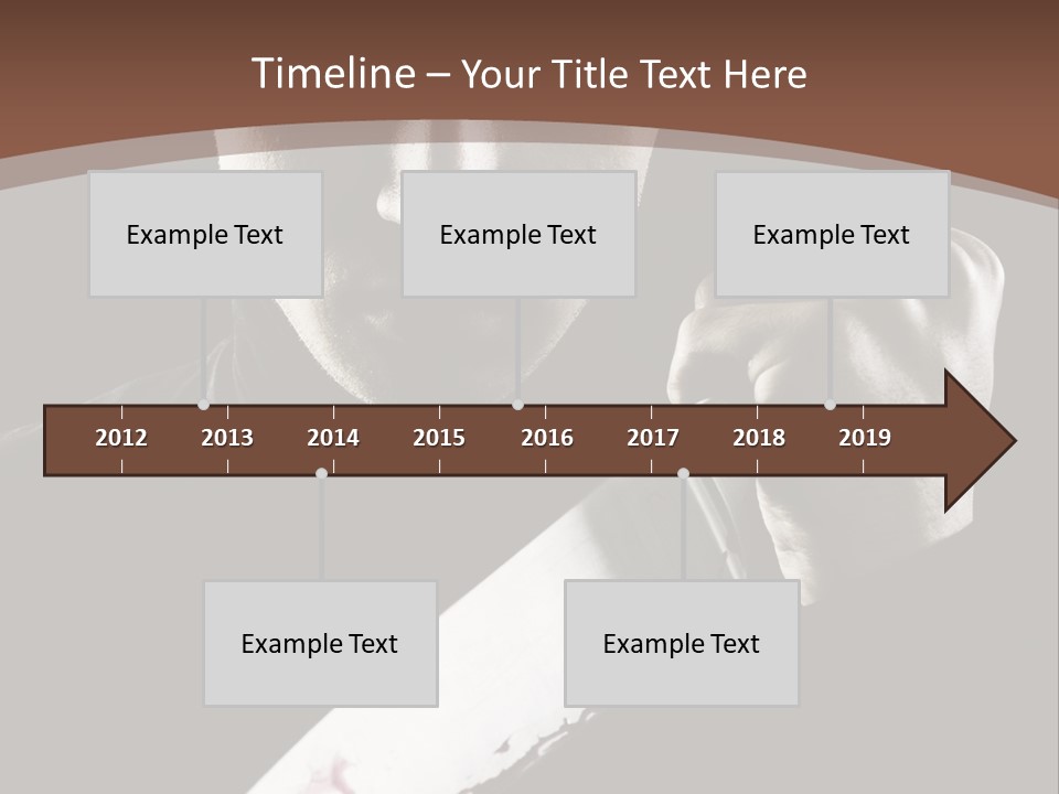 Architecture Agent Human Hand PowerPoint Template