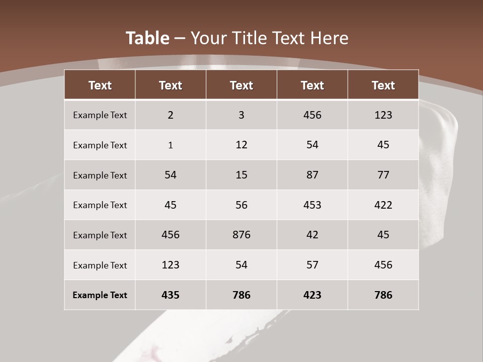 Architecture Agent Human Hand PowerPoint Template