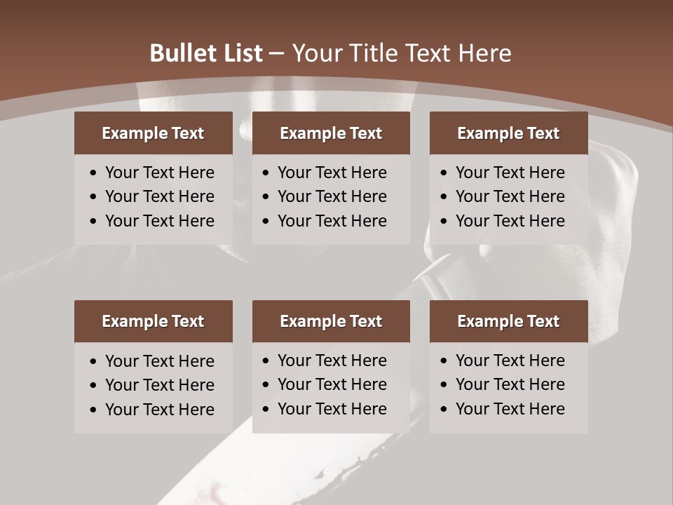 Architecture Agent Human Hand PowerPoint Template