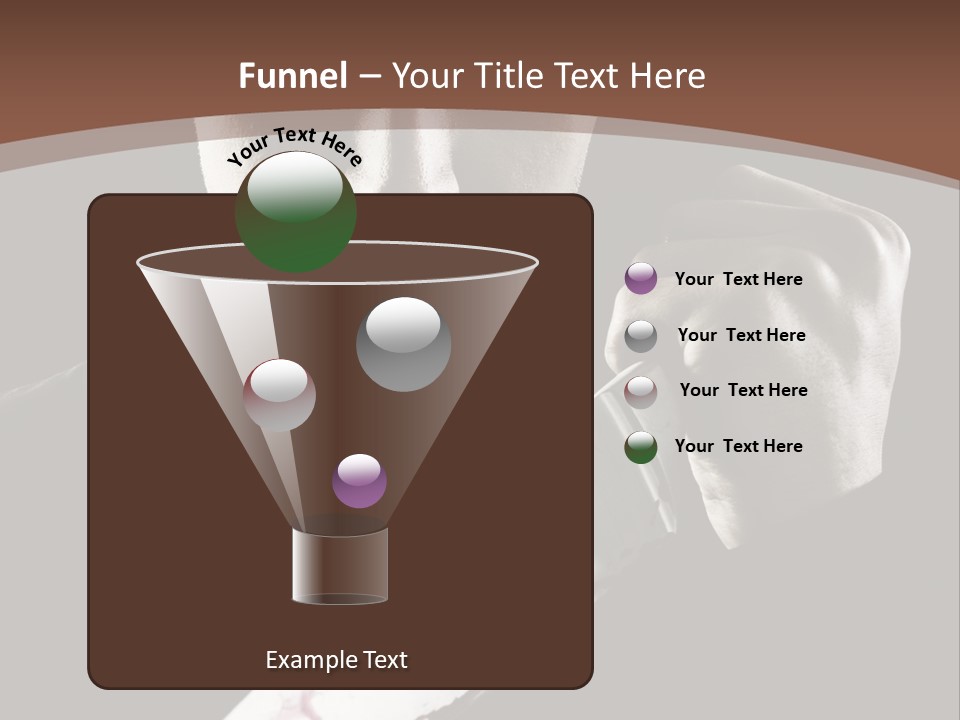 Architecture Agent Human Hand PowerPoint Template