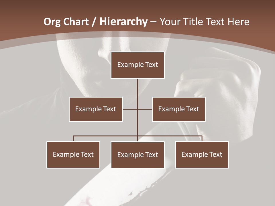 Architecture Agent Human Hand PowerPoint Template