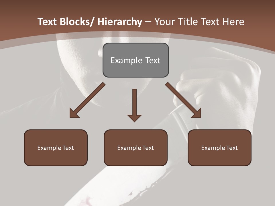 Architecture Agent Human Hand PowerPoint Template