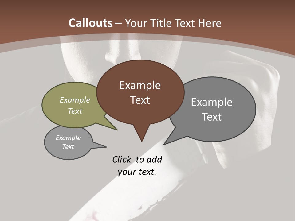 Architecture Agent Human Hand PowerPoint Template