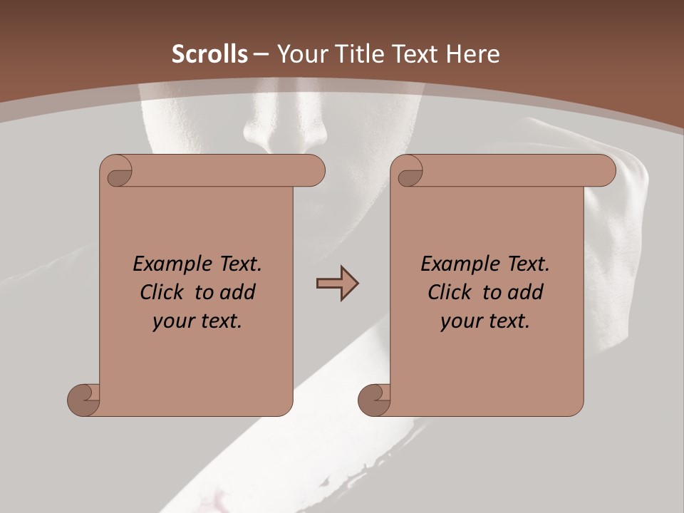 Architecture Agent Human Hand PowerPoint Template