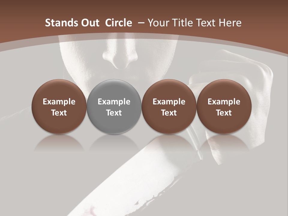 Architecture Agent Human Hand PowerPoint Template