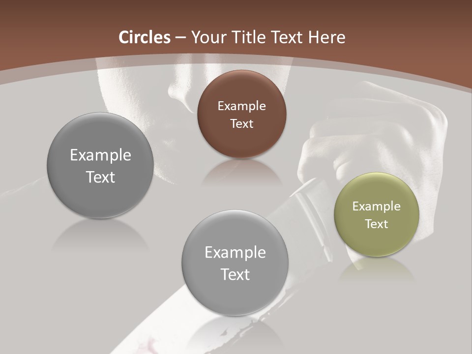 Architecture Agent Human Hand PowerPoint Template