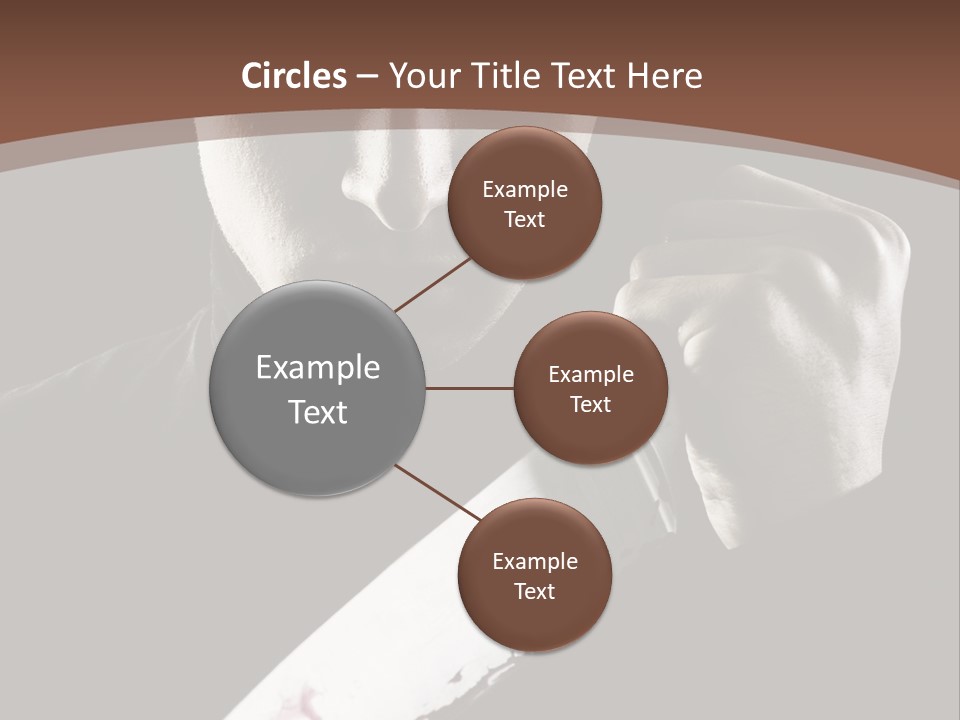 Architecture Agent Human Hand PowerPoint Template